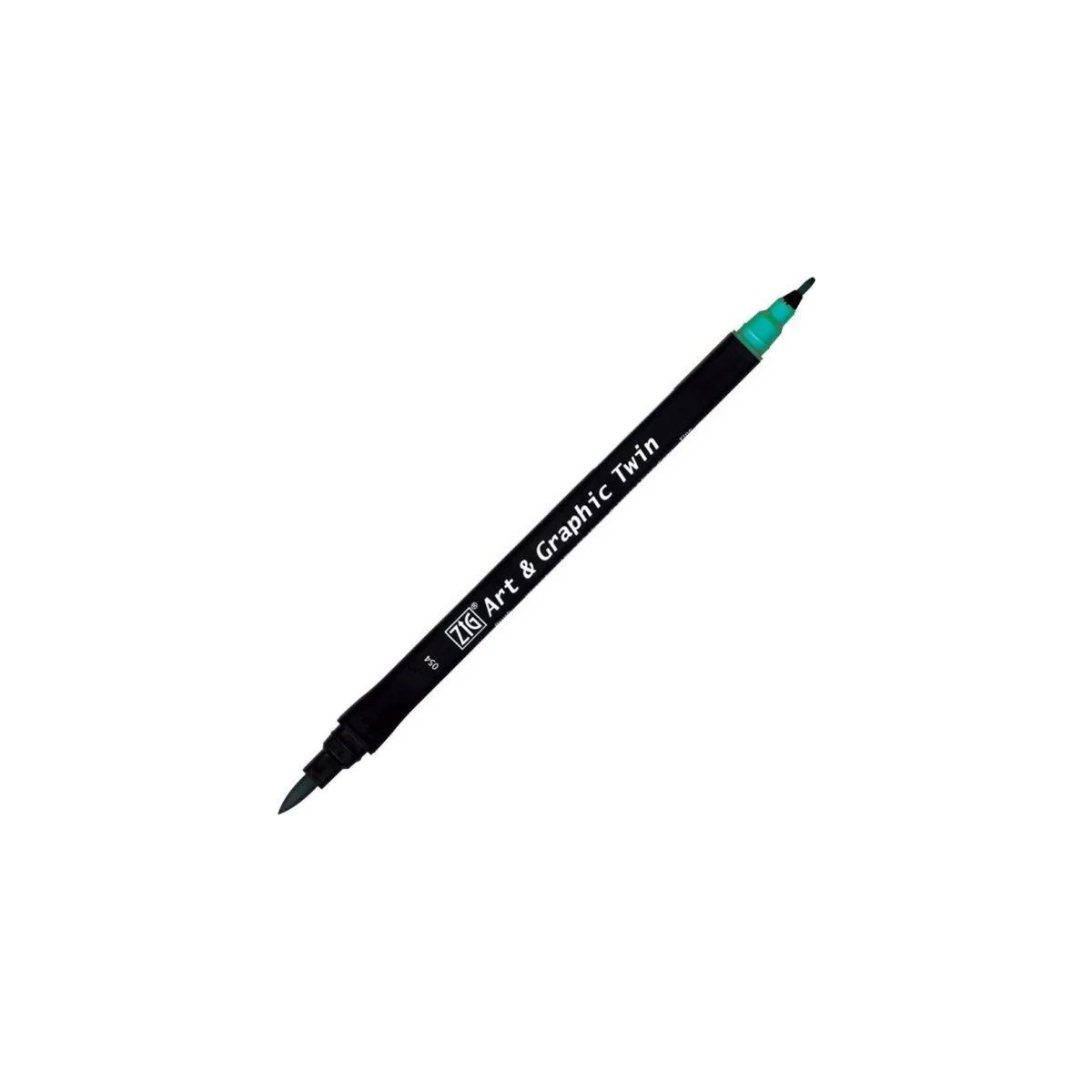 ZIG Art and Graphic Twin Tip Brush Marker Pen 077 Deep