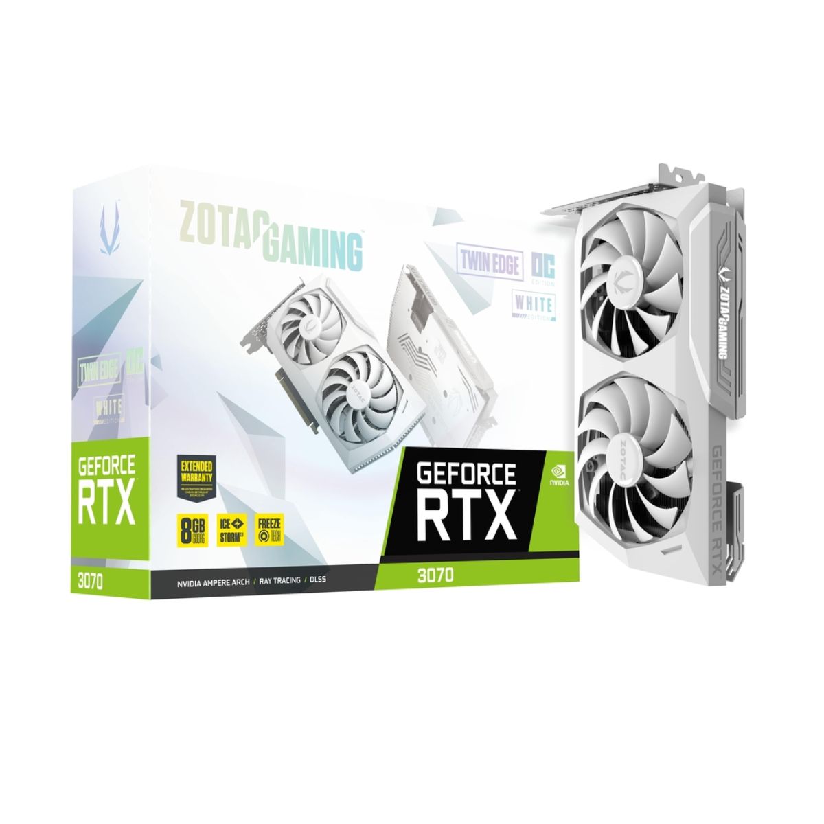 Zotac GeForce RTX 3070 Gaming Twin Edge OC White ZT-A30700J-10P