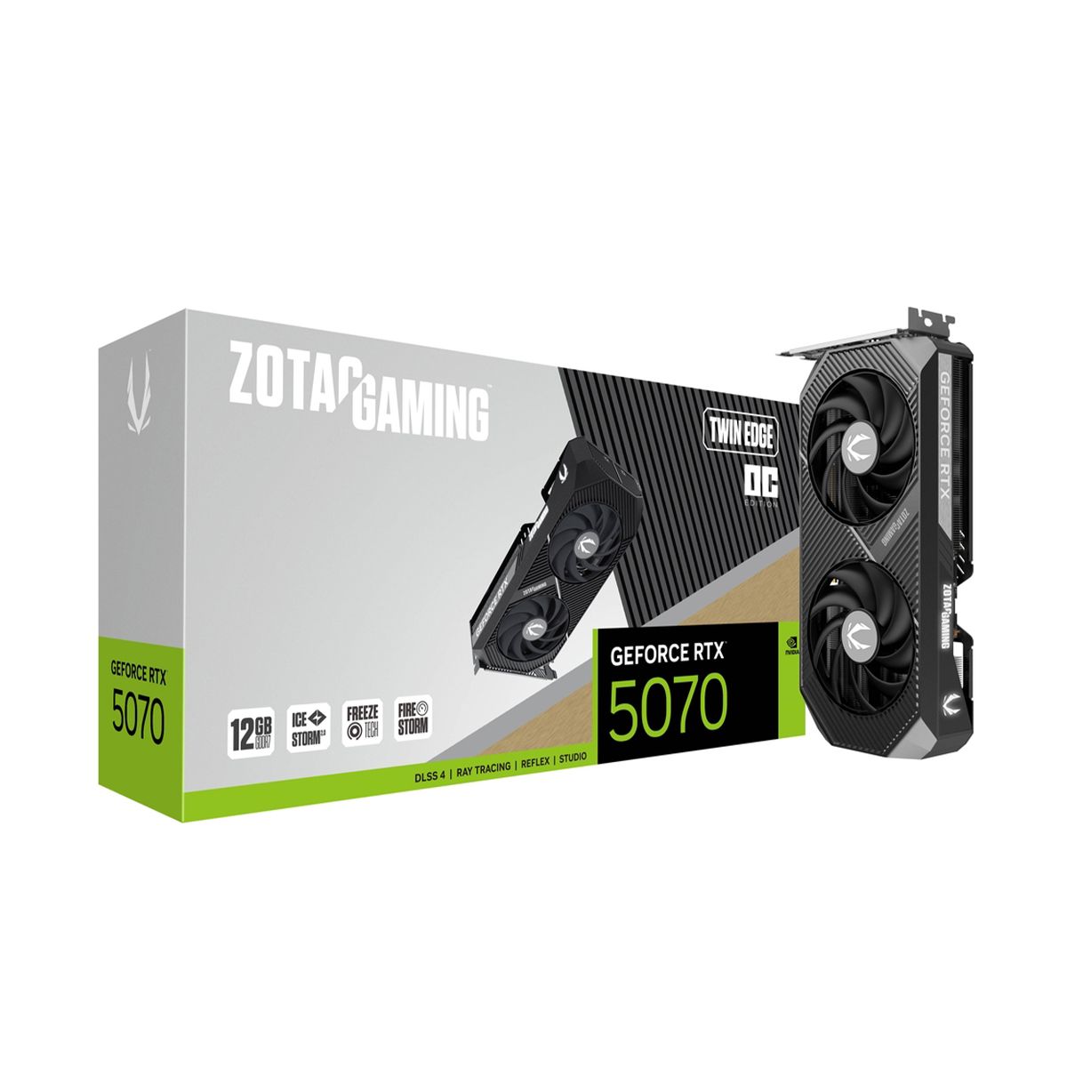 Zotac GeForce RTX 5070 Twin Edge OC ZT-B50700H-10P 12GB GDDR7