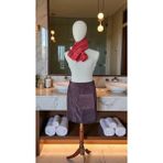 % 100 Pamuklu Aetos Kadife Sarma Havlu, Duş, Spor, Sauna ve Spa Havlusu Erkek Siyah - 50 x 150 cm