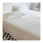 % 100 Pamuklu Çarşaf Seti Ultra Yumuşak Yatak Örtüsü 120/135 cm 150/180 cm 180/200 cm Yataklar için Beyaz 200x230cm 240x250cm 245x270cm Boyutları Mevcuttur