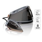 -16999- Arzum Ar6048 Steamart Plus Buhar Kazanlı Ütü 3000W, 700 G/dk Şok Buhar Gücü, 1.5 L Su Tankı, Gri