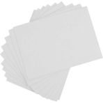 ( 18 Adet ) Renkli Mukavva 50X70 cm Sert Renkli Mukavva Karton 1.0 mm Okul Öncesi Anasınıfı Kreş - Beyaz