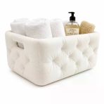 🧺✨ 25 Cm Dev Boy Dekoratif Düzenleyici Saklama Sepeti 🏡🛋️ Çok Amaçlı Masaüstü Organizer Kutu 🧸
