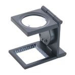 -25X25 mm Full Çelik Kaplı Katlamalı Büyüteç TH-9005B - Renkli - 1
