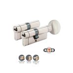 | 264 Ortak Anahtarlı Tuzaklı 2'Li Set (Ktbs + Ktbsm) Kilit Göbeği [68 Mm, Nikel]