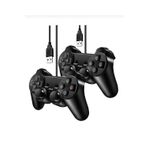 🎮 2'li Titreşimli USB Gamepad Joystick Seti | PC, TV, Laptop Uyumlu | Windows 7-11 Destekli Oyun Kolu