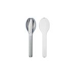 - 3 Parçalı Ellipse Çatal Takımı - Yolculuk Için Seyahat Kılıflı Set - Bıçak, Çatal ve - 0 - 99 ml