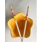 - 4 Adet Yıkanabilir Bambu Chopsticks Çin Yemek Çubuğu
