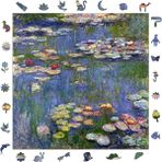 - Ahşap Puzzle Yetişkinler Için - Claude Monet Nilüferler Benzersiz Parçalı Puzzle - 353 Parça Ahşap Yapboz - Yapıştırıcı Folyo Dahil - Dekoratif Ahşap Puzzle - 29X29 cm - S1-28