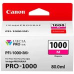 ® Canon PFI-1000 M (Magenta) Kırmızı A2 Yazıcı Orijinal Mürekkep Kartuş 80 Ml. (0548C001) - Açık Kırmızı