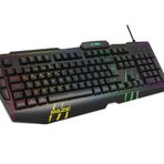 “ Claw's Raze RGB Yazılım & Harici G-Makro Tuşlu - Lazer Baskılı Özel ABS Materyal - Örgü Kablolu Membran Oyuncu Klavyesi