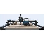 - E-SaT M5 MasaÜstü Cnc 2'si 1 Arada 10 Wat Optik Lazer + Router Makine 90X90CM İşlem Alanı