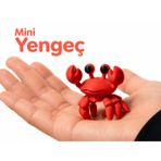 🦀 Eklemli Mini Yengeç Anahtarlık – Hareketli Tasarım – Sert Plastik – Eğlenceli Aksesuar