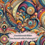 " Faszinierende Bilder - Eine Auszeit voller Farbmagie ! " wundervolles Malbuch für fortgeschrittene Ausmaler (Kunstwolle Muster und Mandalas zum Entspannen, Band 4)