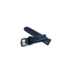 & Fosil & HER SAATE UYUMLU Greyzı Deri Saat Kordonu KOYU LAZİVERT 22 mm (385) dop20255082igo