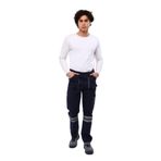 - Harman Karışım Çok Cepli Lacivert Iş Pantolonu, Işci Pantolonu,iş Elbisesi Lacivert-4XL