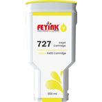 ® HP 727 Yellow (Y) Orijinal Mürekkep Dolumlu Feyink Kartuş 300 ml Sarı, Uyumlu: HP DesignJet T795, T1300, T1200, T2300