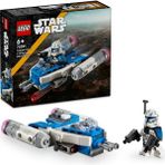 : Klon Savaşları Yüzbaşı Rex Y–wing Mikro Savaşçı 75391 – 6 Yaş ve Üzeri Çocuklar Için Hediye Fikri, 2 Blaster Silahlı Yüzbaşı Rex Karakter Içeren Yaratıcı Oyuncak Yapım Seti (99 Parça) - Option-1
