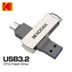 . Kodak K273 32 GB Type-C ve Usb 3.2 Type-C Çift Giriş Otg Flash Bellek