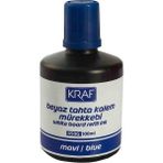 - Kraf Beyaz Tahta Kalem Mürekkebi - 100 ml - Mavi - Standart
