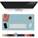 ® Lindos - Deri Mat, Masa Pedi, Büyük Mouse Pad, Ofis Için Mat, Su Geçirmez Mat, Ofis ve Ev
