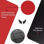 - Mouse Pad, Kaymaz Taban Büyük Boy Large Ofis Tipi Mouse Ped, Altlığı, Düz Masa Koruyucu Klavye Altı Mousepad