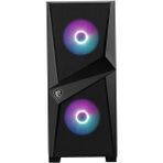 -Msı 750W 80+ Bronze Mag Forge 100R Gaming Mid-Tower Pc Kasası Siyah - 200 W