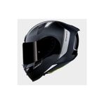 -Mt Revenge 2 Solıd A11 Gloss Black Şeffaf Vizörlü