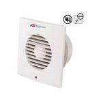 Mutlusan 10 CM 100 12 W 100 M3/H 2450 DD 220/230 V Monofaze Banyo Tipi Kare Aspiratör Fan