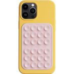 || OCTOBUDDY || Silikon Telefon Kılıfı Yapışkanlı Montaj || (iPhone ve Android Cep Telefonu Kılıfı Uyumlu, Selfie'ler ve Videolar için Eller Serbest Mobil Aksesuar Tutacağı) Fidget Oyuncak