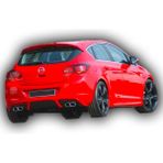 🚗 Opel Astra J Hb (2009-2012) Uyumlu Irmscher Difüzör Plastik Boyasız ⚙️ Şık & Dayanıklı