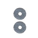 , Qrevo L Roborock ile Uyumlu 2 Adet Mikrofiber Mop Bez