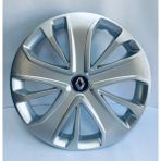 ✔ Renault Clio 4 15" Jant Kapağı Takımı (4 Adet) Krom Armalı R032