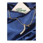 / TİPTOP / ALTIN RENK BAGET MODEL TOP ZİNCİR ÇELİK KOLYE TTT-000000031