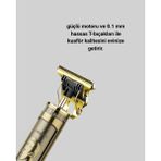 0.1 mm Hassas Kesim Tıraş Makinesi Şarjlı Metal Gövde ( Lisinya )