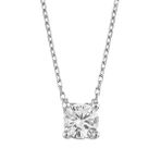 0.12ct Karat E-F vs Pırlanta Tel Tırnak Tektaş Kolye