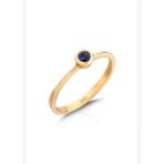 0.14 Karat Safir Tektaş Yüzük
