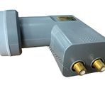 0.1db Çift 2 ÇIKIŞ Çıkışlı HD Twin LNB Gold Uçlu HD 3D 4K LNB LENEBE ELENBİ kargo bedava
