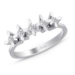 0.20 ct 8 Ayar Beştaş Pırlanta Yüzük