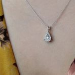 0.23 ct Damla Model Pırlanta Trend Kolye