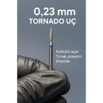 0.23 mm Mavi Tornado Freze Ucu