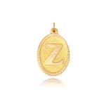 0.25 gr 14 Ayar Altın Z Harf Kolye Ucu