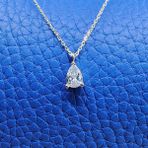 0.25 Karat Signity Swarovski Pırlanta Montürü Nano Has Taşlı Hediye 14 Ayar Altın Kolye