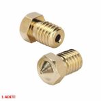 0.2mm x 1.75mm M6 Prinç Nozzle 3D Yazıcı Printer 1.75mm Filament Uyum MK8 CR-10 CR-10S Ender