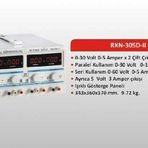 0-30 Volt 5 Amper Çift Çıkışlı Ayarlı Güç Kaynağı (RXN-305D-II)