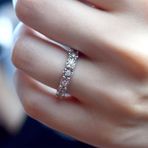 0.32 ct Beyaz Tamtur Pırlanta Yüzük
