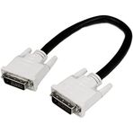 (0.3m / 30cm) - StarTech 1 feet DVI-D Dual Link Digital Video Monitor Cable - M/M
