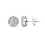 0.49 ct Pırlanta Coronet Küpe