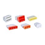 0.50 - 2.5 Mm² Geçmeli Buat Klemens Wago Tip 1 Adet 8Lİ Gri